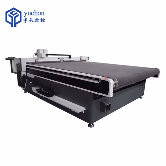 Máquina automática de fabricación de calzado de ropa de tela de alta velocidad CNC Corte de cuchillo de tela textil Procesamiento de cuero Plotter digital Precio de fábrica No Laser Die