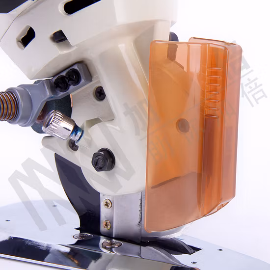 Máquina de corte de tela de hoja redonda eléctrica de 8 ángulos de mano 100 mm