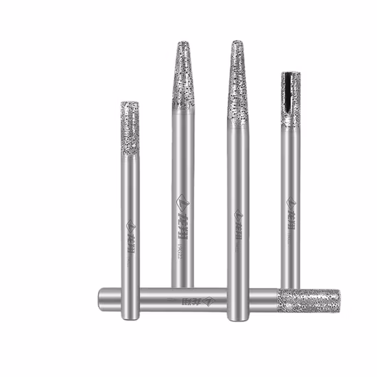 Brocas de grabado de piedra de mármol y granito de diamante Herramientas CNC para grabado de piedra