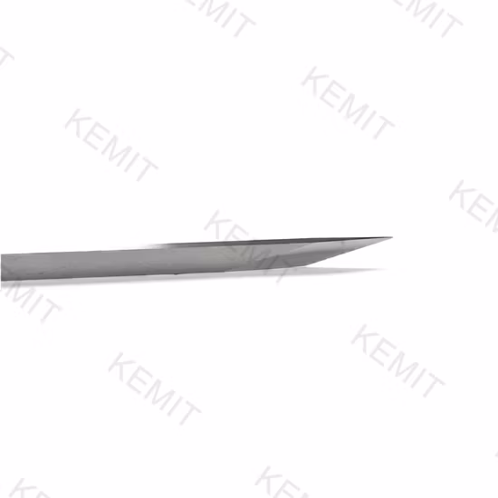 Cuchillas oscilantes de carburo de tungsteno Z45 de 60 grados de doble cara para Atom Comagrav Combipro Dyss Esko Kongsberg