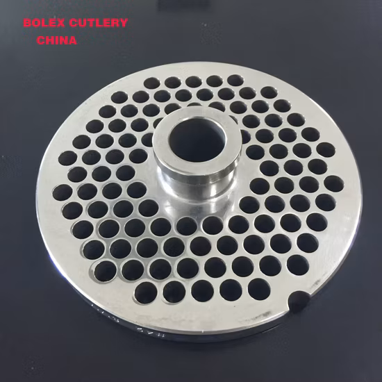 Hoja de cuchillo para picadora de carne hecha de acero inoxidable