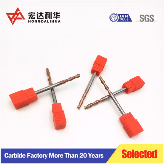 Weitol 3.175mm Carburo de tungsteno Flat Ball Nose End Mill Bit de grabado inferior Herramientas CNC para acrílico