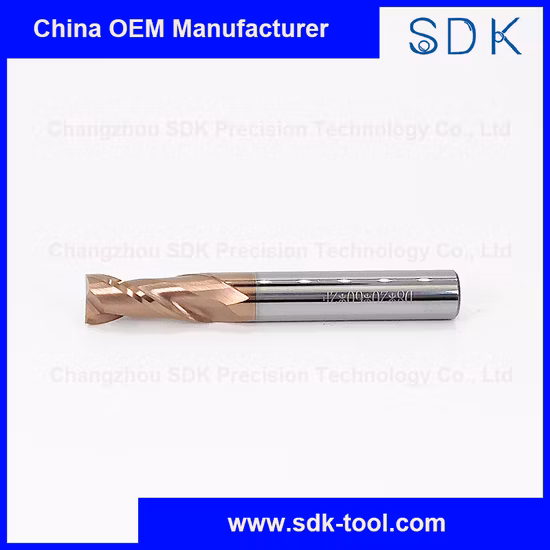 Bfl, carburo de tungsteno, fresa de extremo de grabado de fondo plano, brocas de grabado de Metal CNC, herramientas de corte