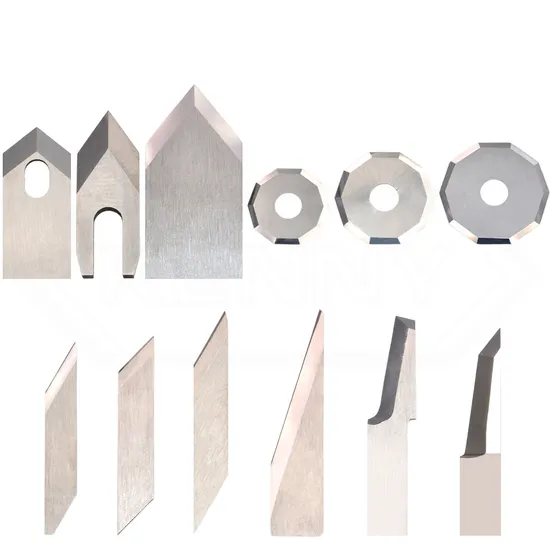 Cuchilla de corte de hoja Zund de carburo de tungsteno para cortador digital