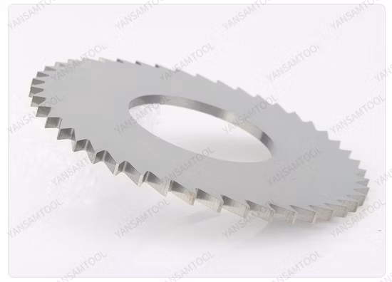 Herramienta de corte de precisión personalizada Hoja de sierra de corte longitudinal de carburo sólido de tungsteno para aluminio