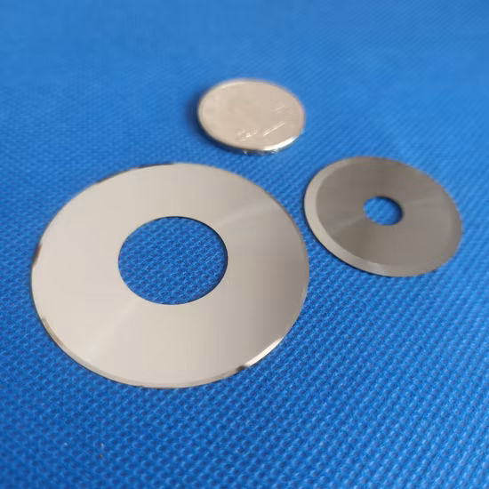 Renda Razor Slitting Circular Carbide Tungsten Tct Tc 50X20X0.3 Blade para corte de película de batería